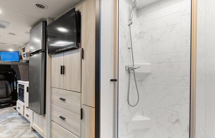 Full walk-in shower