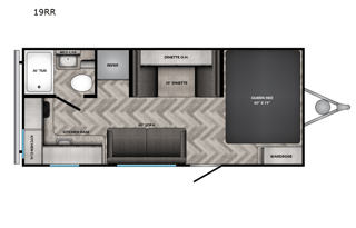 2024 CrossRoads RV Fun Time 19RR