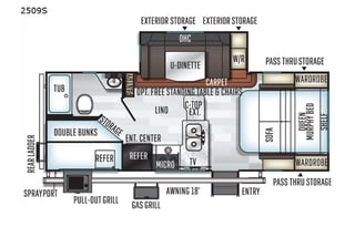 2019 Forest River RV Rockwood Mini Lite 2509S