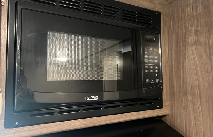 Convenient microwave.