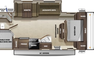 The Rolling Retreat A, Sleeps 8 (Free Insurance)
