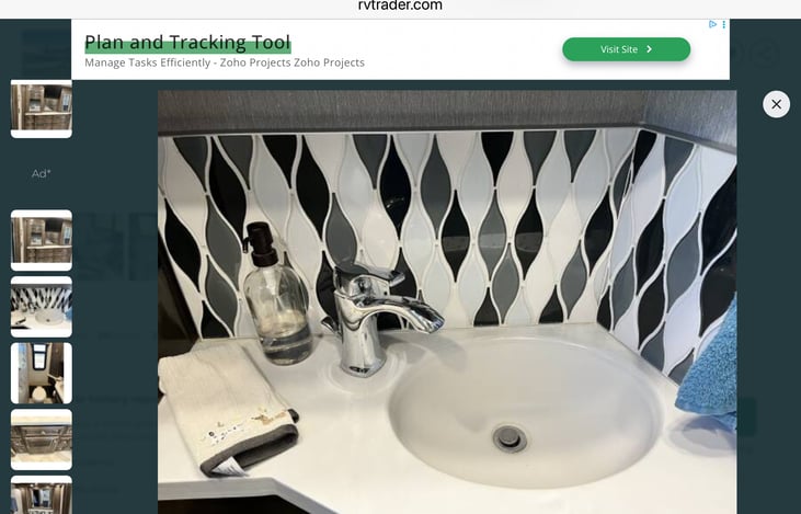 Half bath vanity