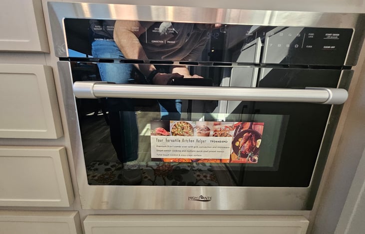 3 in 1 combi oven with grill, convection and microwave