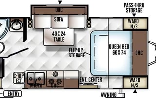 Flagstaff Micro Lite 21FBRS- Perfect Couples Rig!