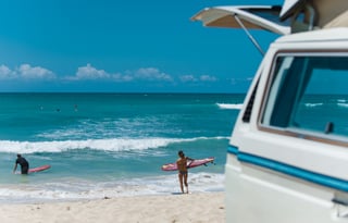 Hawaii Camper Van! Classic VW Pop-Top 5 minutes from Honolulu Airport on Oahu