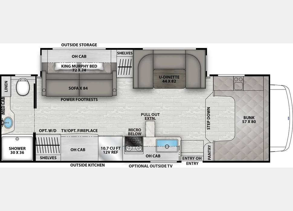Class C Motor Home rentals in Ogden