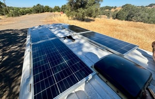 Vagabond Sunrise ~ Home Built Van Solar Freedom!