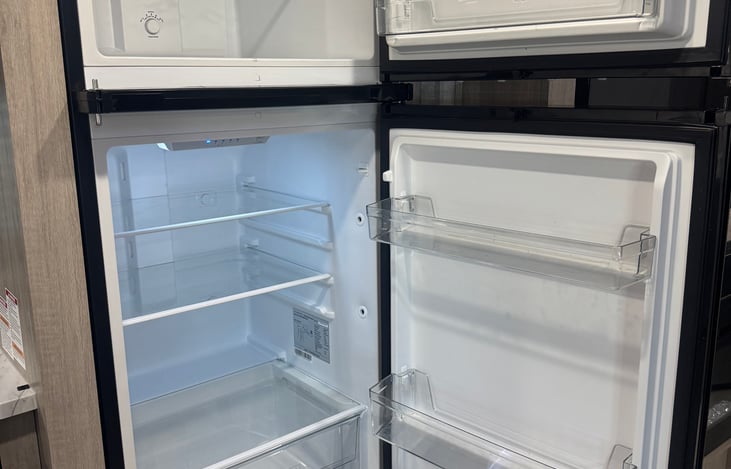 Fridge with freezer