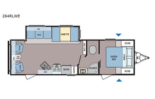 2020 Dutchmen RV Coleman Lantern Series 264RLWE