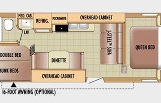 2010 Jayco Bunk House Jay Flight 26BH