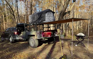 Dirty Hitch M1102 Overlander trailer