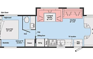 2017 LIKE NEW Winnebago Minnie 31K Sleeps 8!