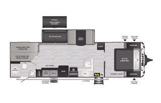 2022 Keystone RV Bullet Ultra Lite 290BHS