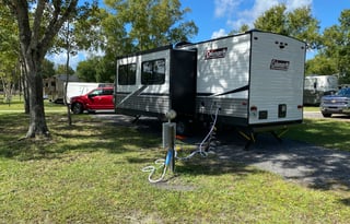 Barky's Coleman Lantern Family Camper
