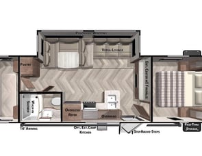 Forest River RV Wildwood X-Lite 28VBXL