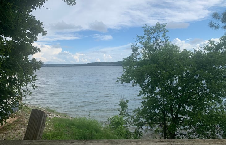 Lake Ouachita in southern Arkansas.