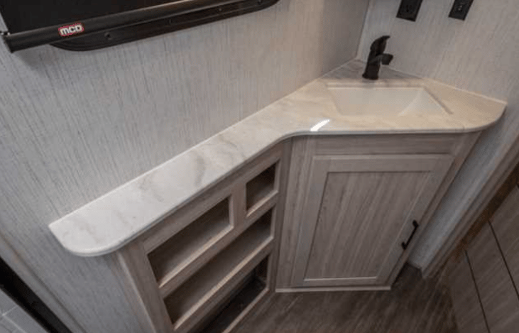 Bathroom Sink and Storage