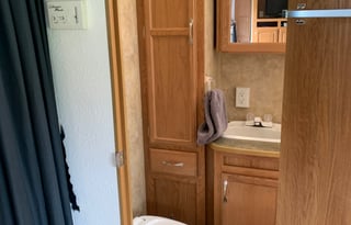 Montana Adventure Camper bunk house & slide out.