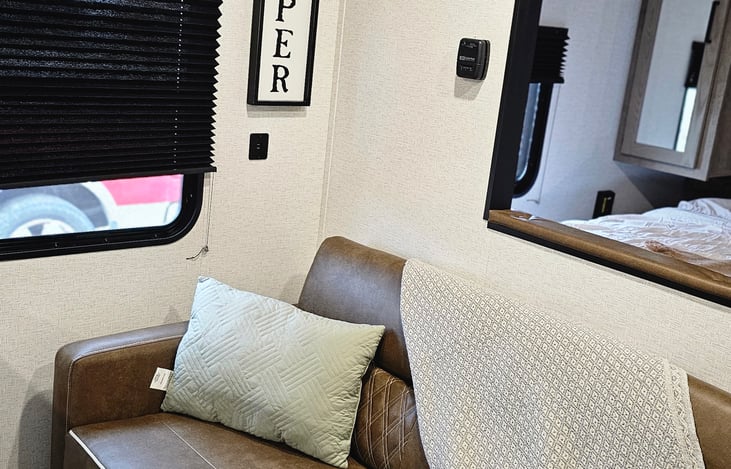 Fold down couch (Sleeps 1 or two children)