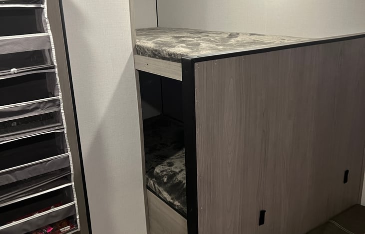 Bunk’s perfect for small kids. Our 5 and 8 year old love them.