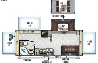 2018 Forest River RV Rockwood Roo 233S