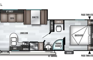2019 Forest River RV Salem Cruise Lite 254RLXL