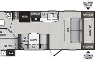 Delivered& Wkly  Discount 2019 Keystone Passp 239M