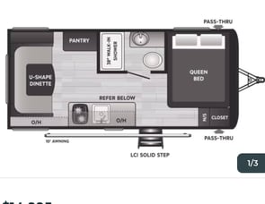 Keystone RV Hideout Single Axle 177RD