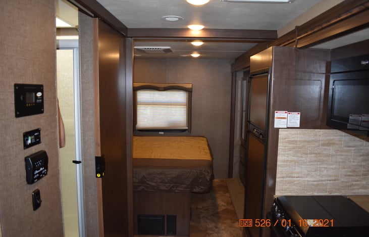 Looking towards rear.