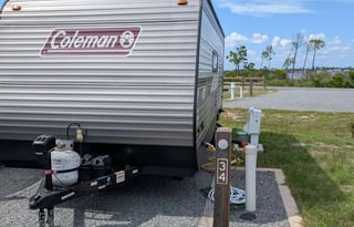 Sparks Big Dog Friendly 5 person Travel Trailer