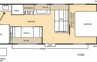 2017 Coachmen RV Catalina 273BH