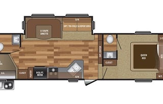 2017 Keystone RV Hideout 281DBS