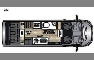 2019 Coachmen RV Crossfit 22C