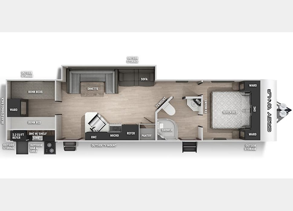 Travel Trailer rentals in Dayton