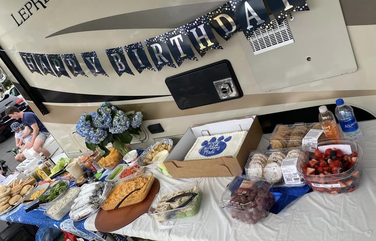 Happy Birthday Time for one of our PSU campers!