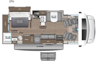BRAND NEW 2026 Entegra Esteem 27U 30' Class C