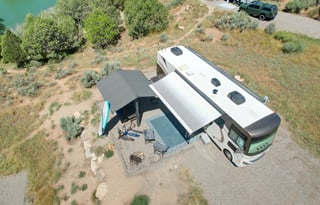 Elegant Class A Motorhome – Explore the Rockies