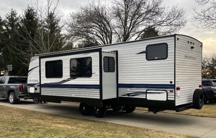 Slide out for additional room