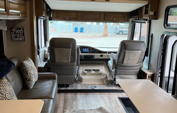 RV Living Area and Cockpit