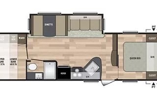 Central Maine Keystone Springdale Travel Trailer