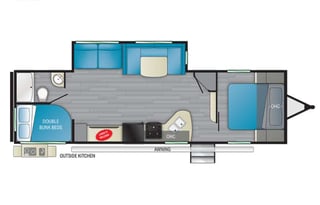 2021 Heartland Pioneer BH 280 (DELIVERY ONLY)