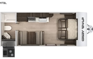 2021 Forest River RV Cherokee Grey Wolf Black Label 18MTBL