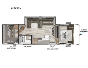 Forest River RV Wildwood X-Lite 273QBXL