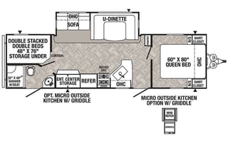 2021 PALMOMINO PUMA BUNKHOUSE