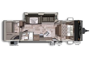 Sunshine and Sangria . 2022 Aspen Trail 2910BHS