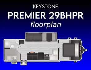 Keystone RV Premier Ultra Lite 29BHPR