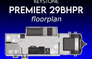 2021 Keystone RV Premier Ultra Lite 29BHPR