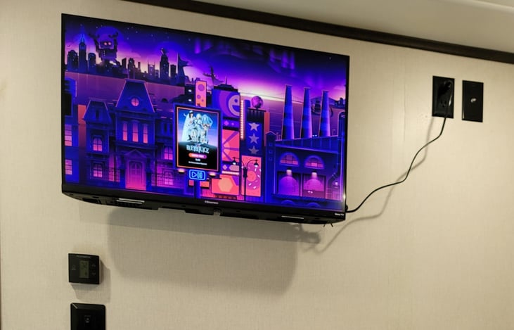 Master TV with Roku built in!
