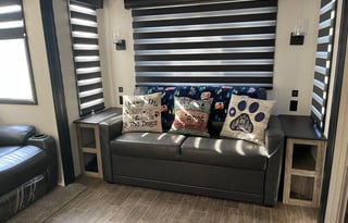 Our RV is Pet and Kid friendly.It's a nice getaway