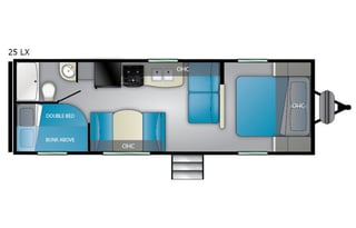 2019 Heartland Poconos Vacation Camper.